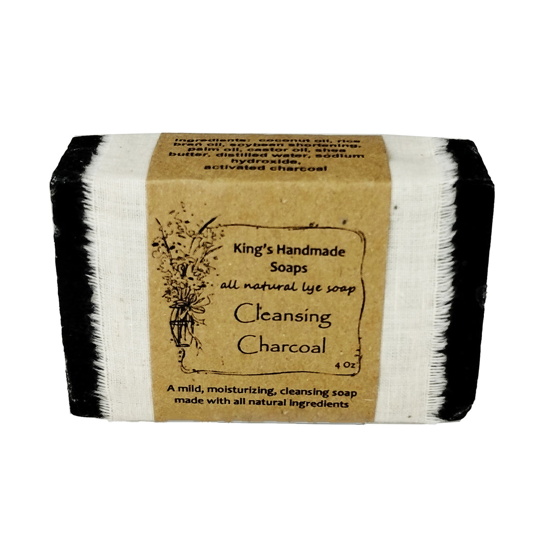 King's Handmade Soap Cleansing Charcoal All-Natural Soap oz. – Good's  Store Online