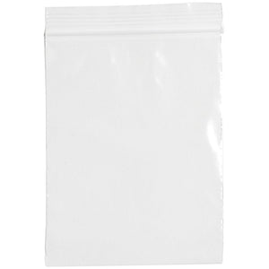 1 clear plastic ziploc bag