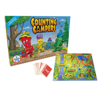 Counting campers Game for children