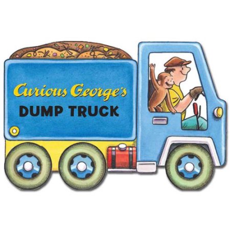 Curious George Dump Truck Board Book 9780544146860