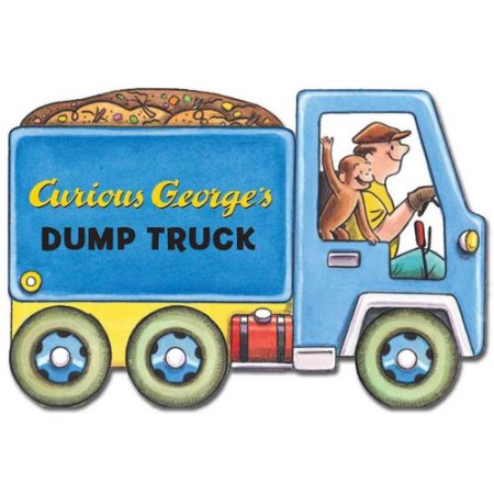 A.B. Publishing Curious George Dump Truck Board Book 9780544146860