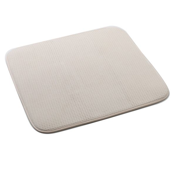 Microfiber dish drying mat