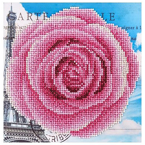 Beginner Diamond Art Kit Rose
