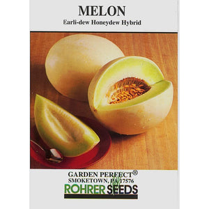 Earli-dew Honeydew Melon seed pack