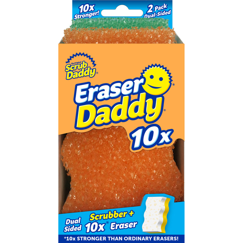 Scrub Daddy Eraser Daddy 10x with Scrubbing Gems 2ct (PACK OF 2