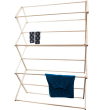 Extra large wooden drying rack.