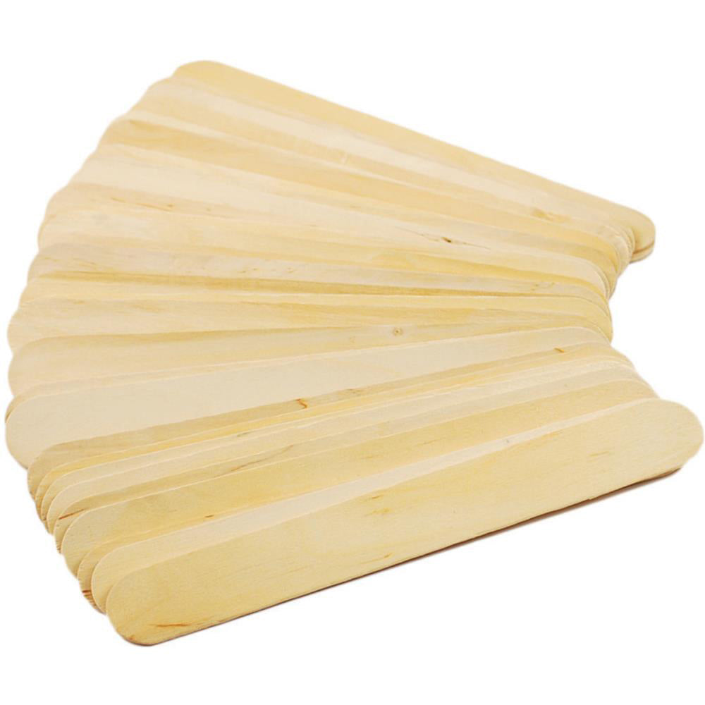 Colored Popsicle Sticks for Crafts, Large Colored Craft Sticks, Pack of  100, Each Stick 6 Long x 3/4 Wide, by Woodpeckers