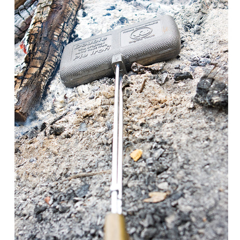 Rome Double Pie Iron in Use