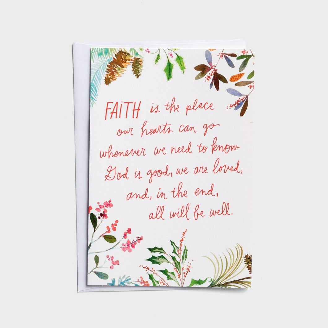 Faith Christmas Boxed Cards 18-count J6345