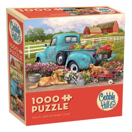 Small Box Flower Truck Puzzle 57253 1000-Piece