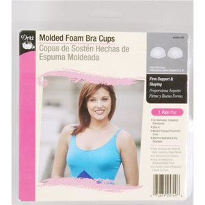 Dritz womens Firm Molded Foam Sew-in Bra Cups, White, D DD Cup  US : Clothing, Shoes & Jewelry