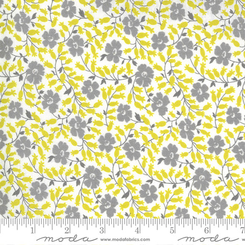 Foggy floral fabric
