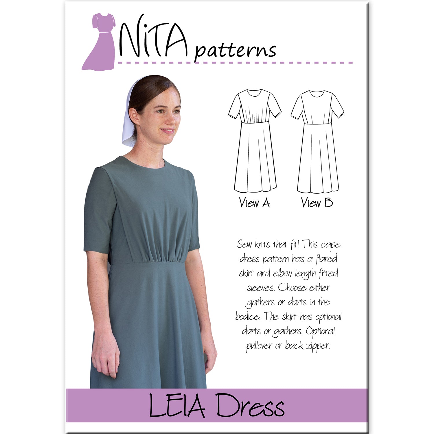 Store　Patterns　Nita　Dress　Good's　–　Leia　Pattern　Knit　Online