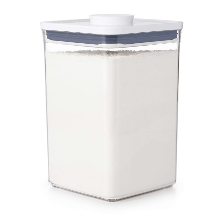  Progressive International PKS-100 BPA-Free Dishwasher-Safe  Plastic ProKeeper 4-Quart Flour Container, 1 Piece: Home & Kitchen