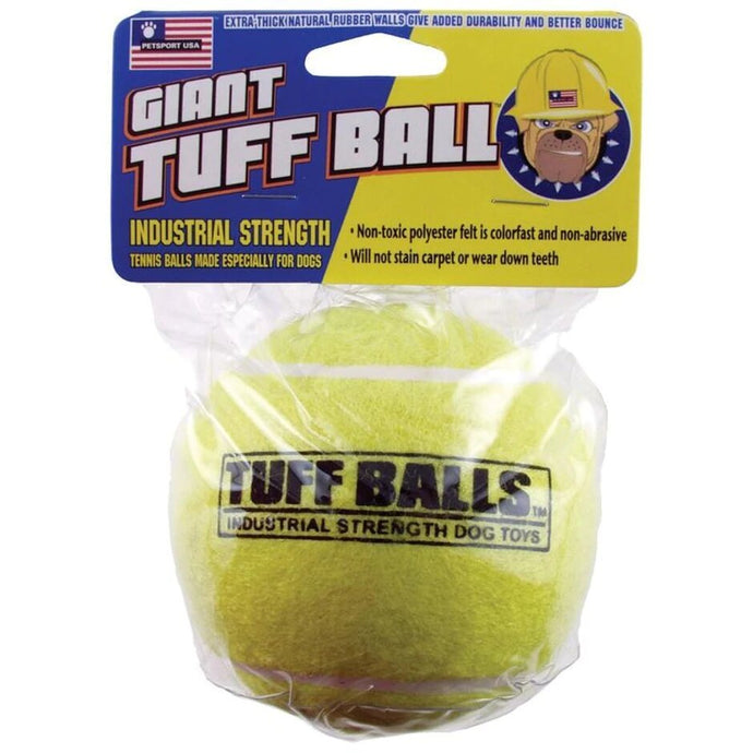 Giant tennis ball for dogs