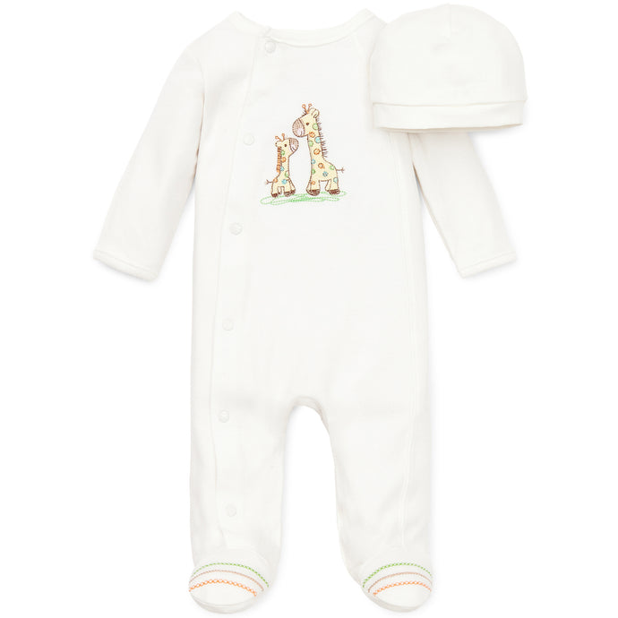 Giraffe Sleeper and hat set