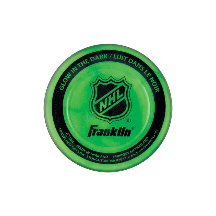 GLOW IN THE DARK HOCKEY PUCK