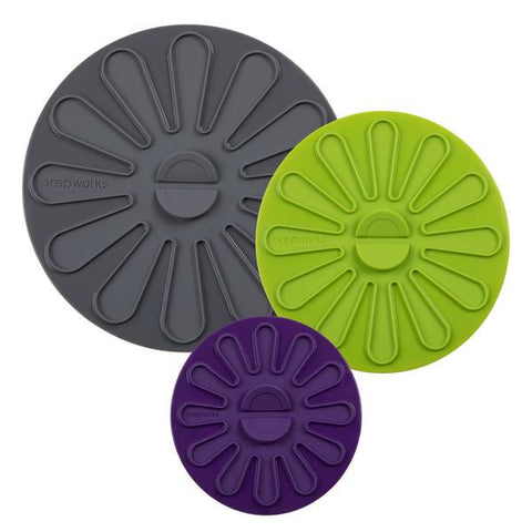 3-Pack Multi-Purpose Silicone Lids