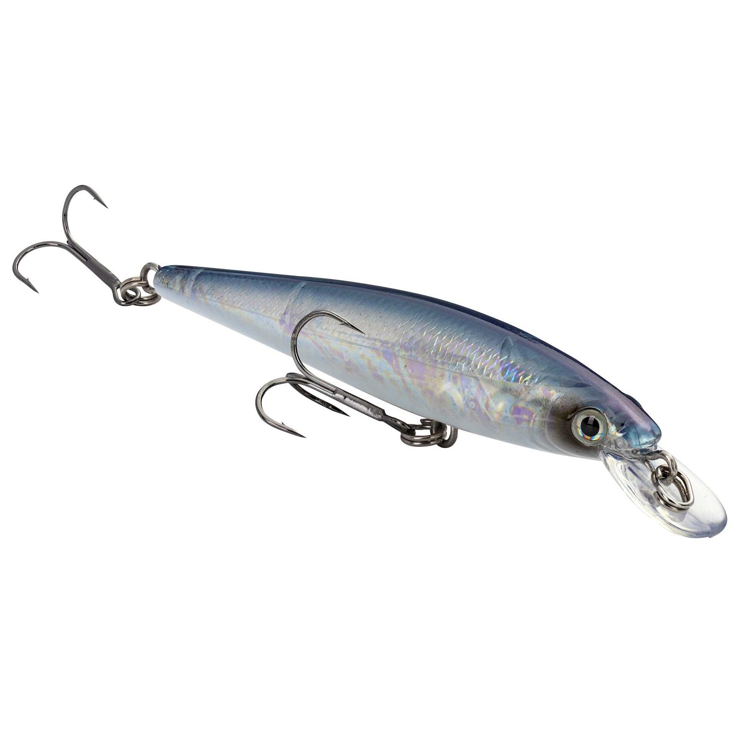 Strike King (HCKVDJ300D-684) KVD Deep Jerkbait Leurre de pêche avec 3 Crochets, 684 - Clearwater Minnow, 1,9 g, 12,1 cm Strike King (HCKVDJ300D-684) KVD Deep Jerkbait Leurre de pêche avec 3 Crochets, 684 - Clearwater Minnow, 1,9 g, 12,1 cm