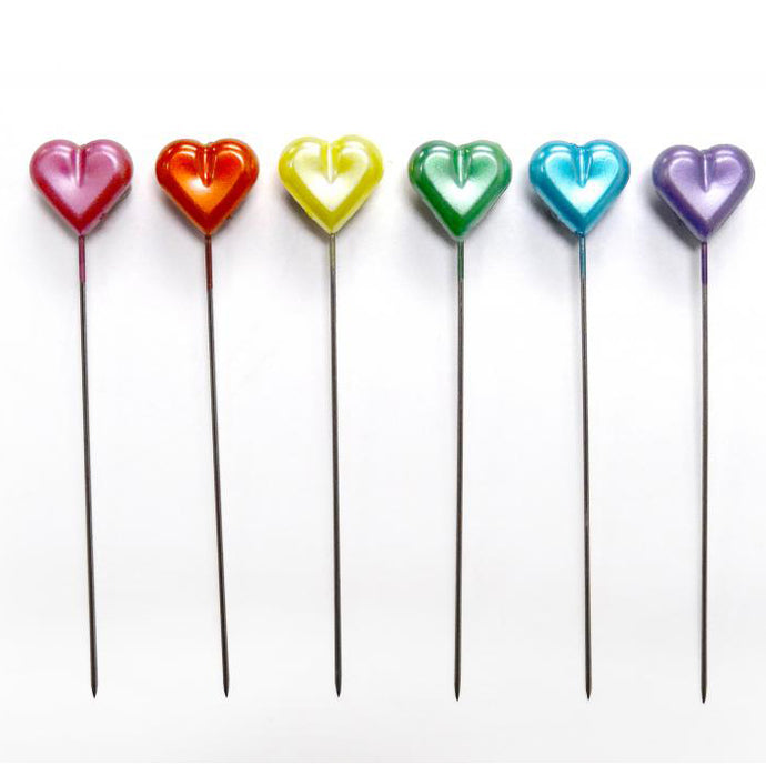 Heart pins