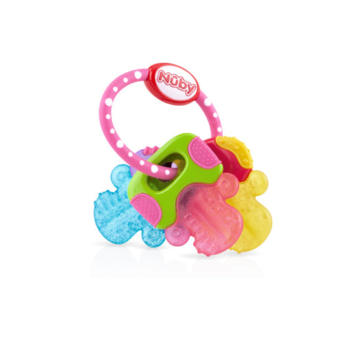 Icy Pink Teething rings