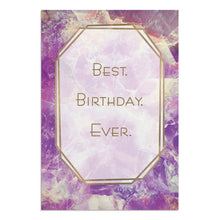 Birthday - Marble & Geodes - 12 Boxed Cards "Best Birthday Ever"