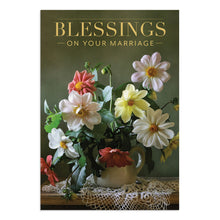 Wedding - Flower Vases - 12 Boxed Cards, KJV "Blessings on your Marriage"