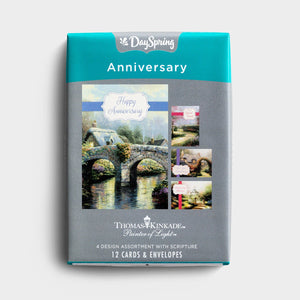 Boxed Cards Happy Anniversary J1035