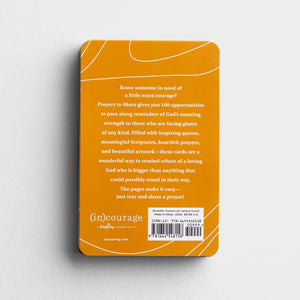 Prayers to Share: 100 Pass-Along Notes For Courage (in)courage Back Cover