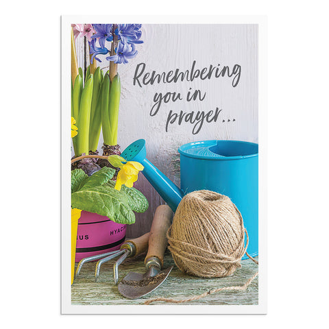 Remembering you in prayer