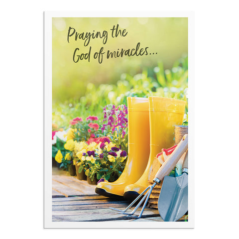 Praying the God of miracles
