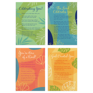 Boxed Cards Birthday Tropical with Scripture J5127