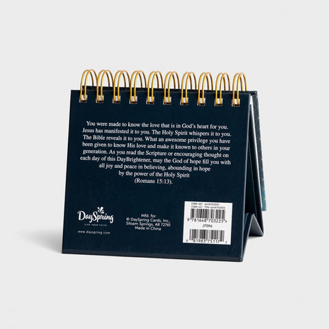 366 Days of Hope & Encouragement - Perpetual Calendar Back Cover