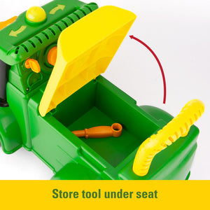 store tool under seat