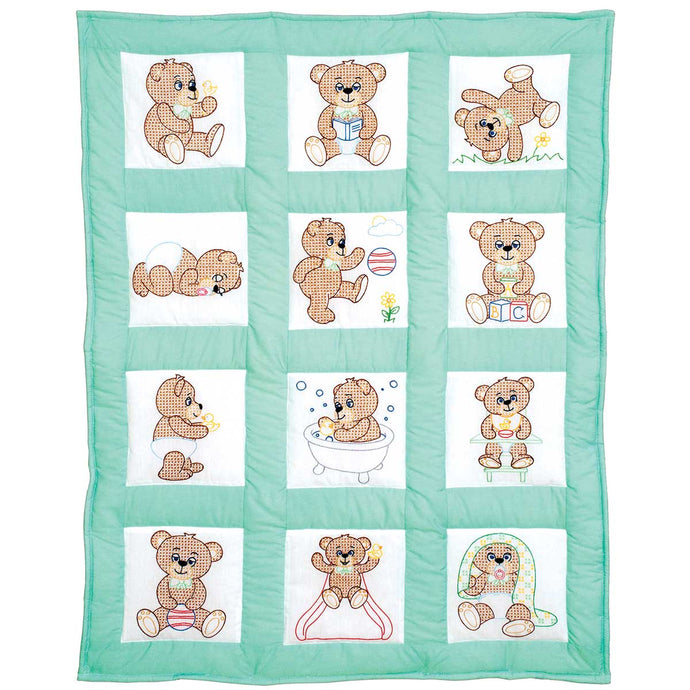 Teddy Bears Nursery Quilt Blocks