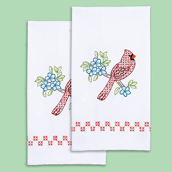 Cardinals Decorative Hand Towels