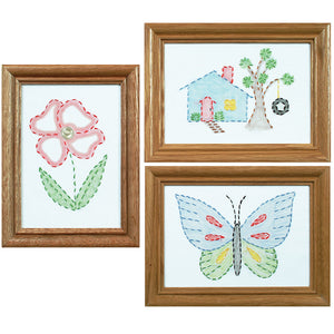 Outside Fun Beginner Embroidery Kit