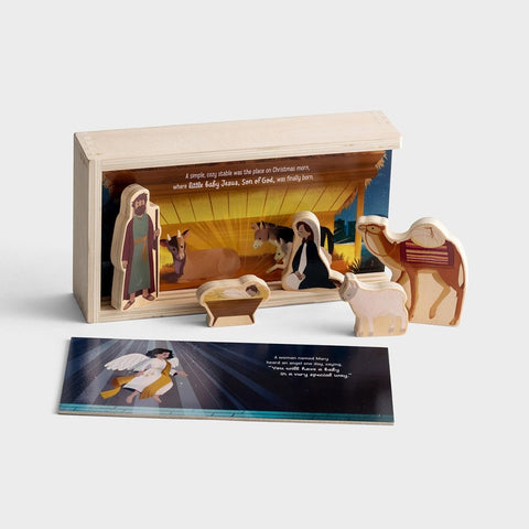 Jesus is Born Nativity Set A Bible Box Story J2086