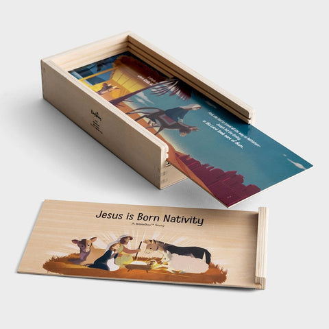 Jesus is Born Nativity Set A Bible Box Story J2086