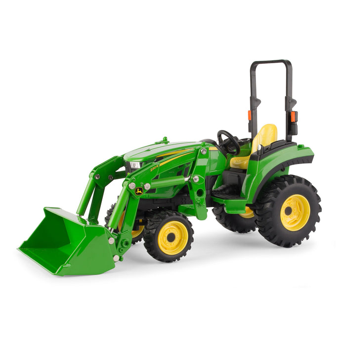 John Deere tractor with loader