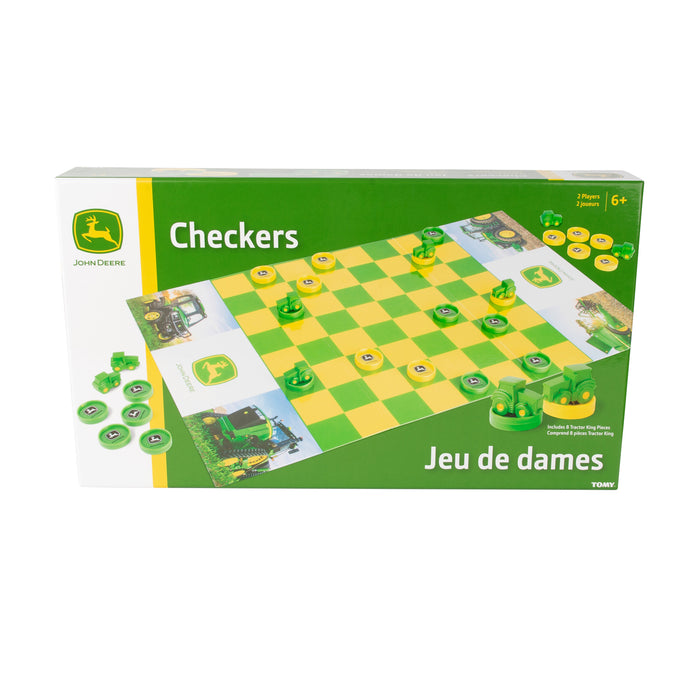 John Deere checkers game