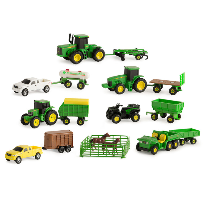 John Deere small vehicle tractor set