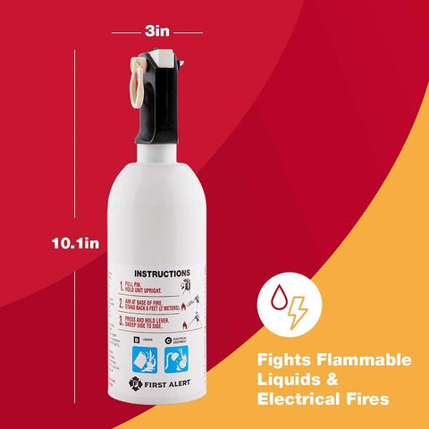 Fights Flammable Liquids and Electrical Fires