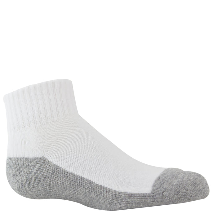 White and gray sock