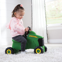 Little girl tractor