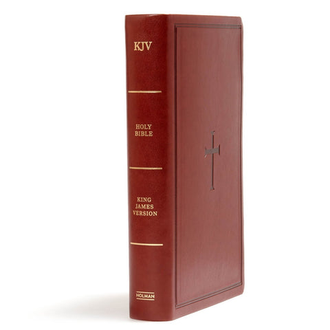 KJV Large Print Personal Size Reference Bible Brown 9781535935616