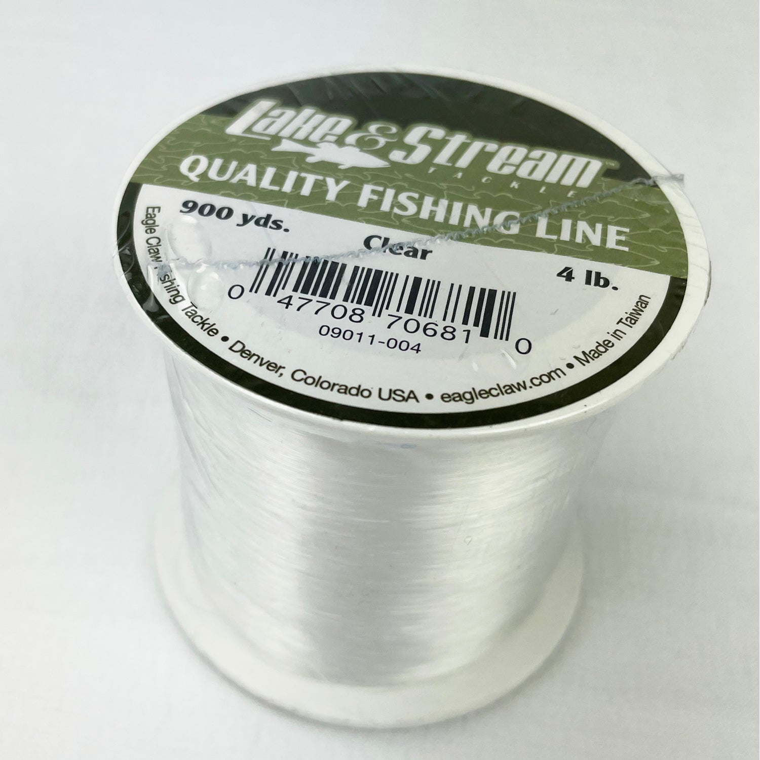 Eagle Claw Fishing Tackle Lake & Stream Mono-Filament Clear Fishing Line  09011 – Good's Store Online