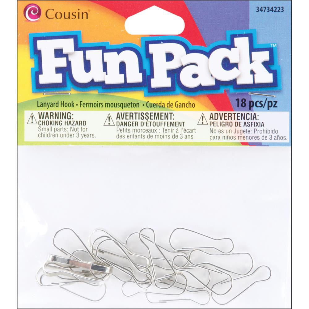 Fun Pack Lanyard Hooks 18 count 34734223 – Good's Store Online
