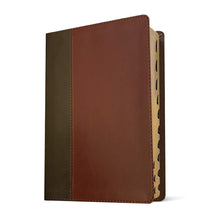 Brown Leatherlike Indexed NKJV LASB Third Edition