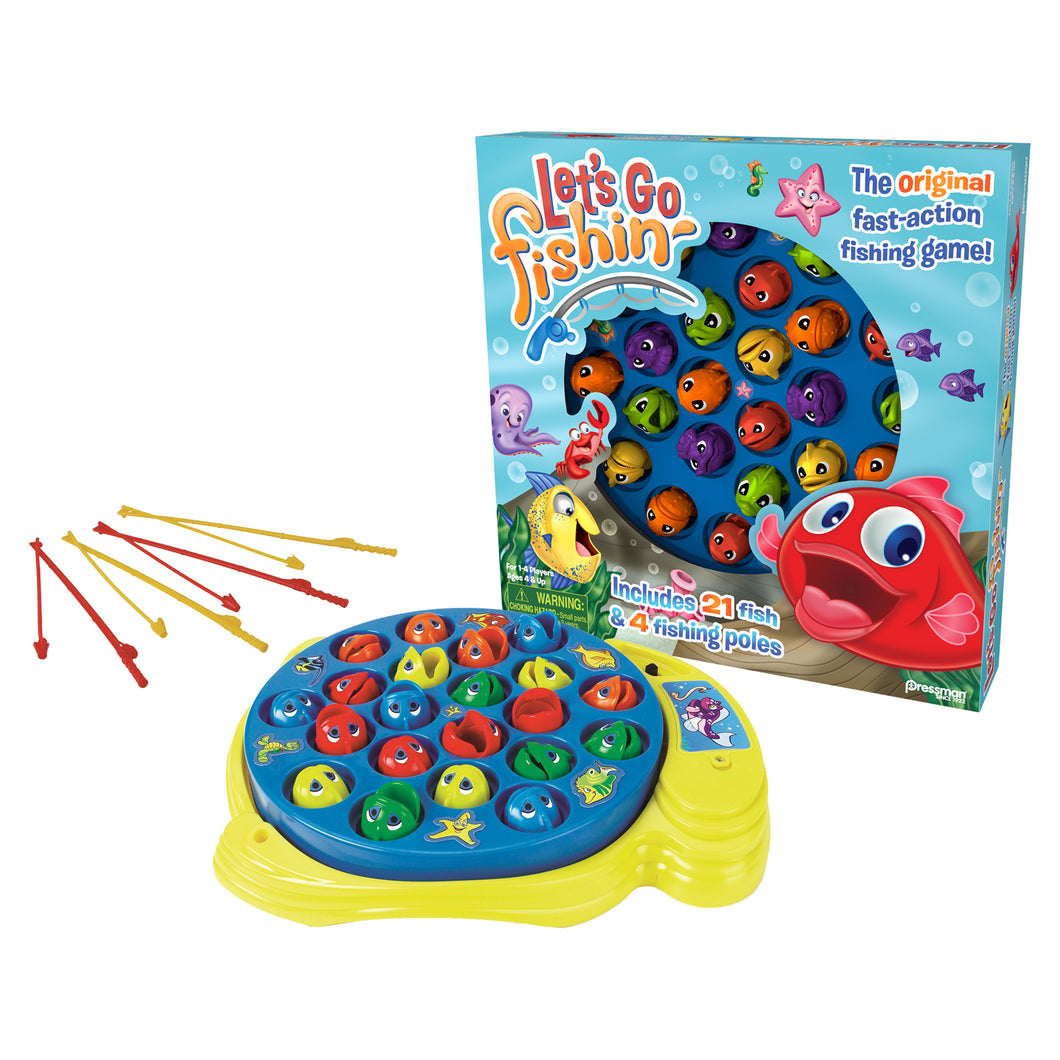 Let's go fishing game for kids